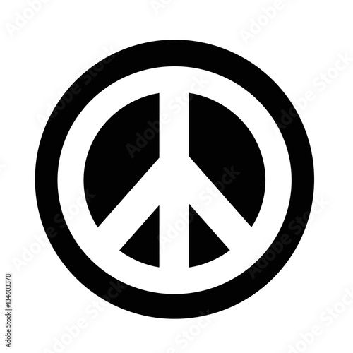 Hippie Peace Symbol icon