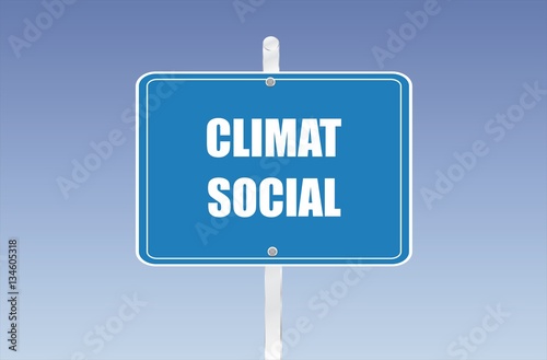 panneau climat social 
