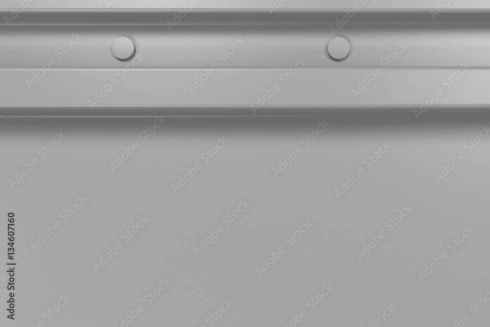 Rectangular white plate texture with rivets Rectangular white plate texture with rivets