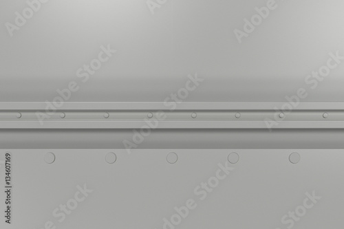 Rectangular white plate texture with rivets