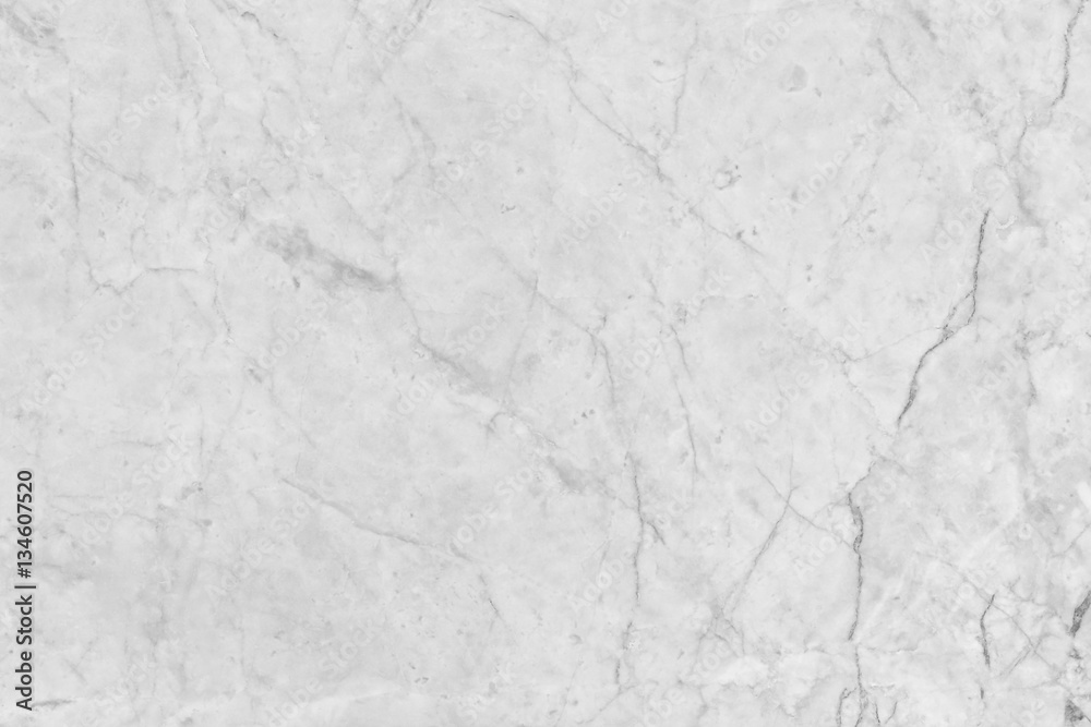 Naklejka premium White marble patterned texture background
