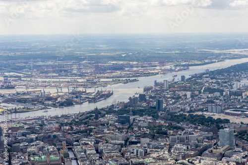 Hamburg - Germany Panorama from above © gerckens.photo