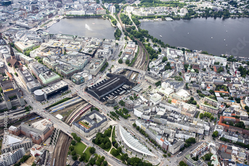 Hamburg - Germany - Panorama from above photo