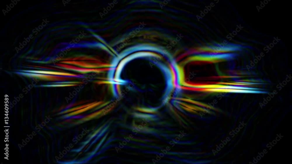 Video Background 1192: Abstract fluid light patterns pulse, ripple and flow (Loop).