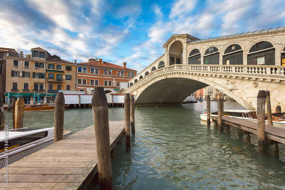 Rialto bridge in Venice
