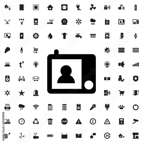 intercom icon illustration