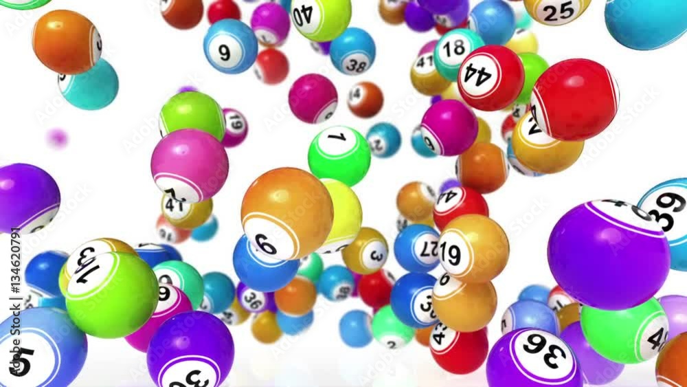 Bingo Balls Background Bingo Balls Background