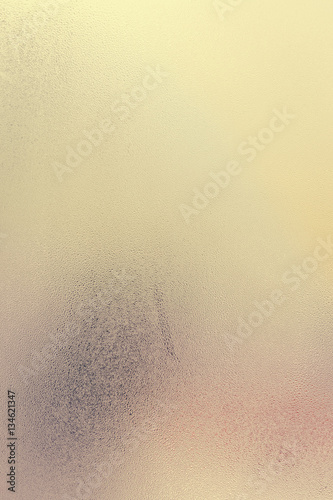 Abstract condensation foggy cold window background