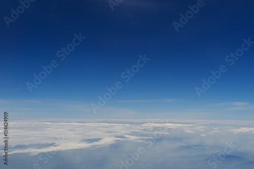 clear blue sky and cloudscape - can use to display or montage on product © bank215
