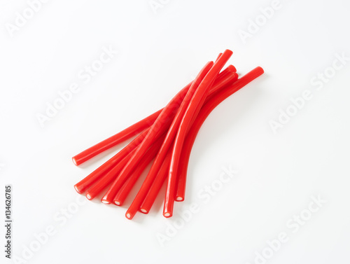 soft strawberry candy sticks