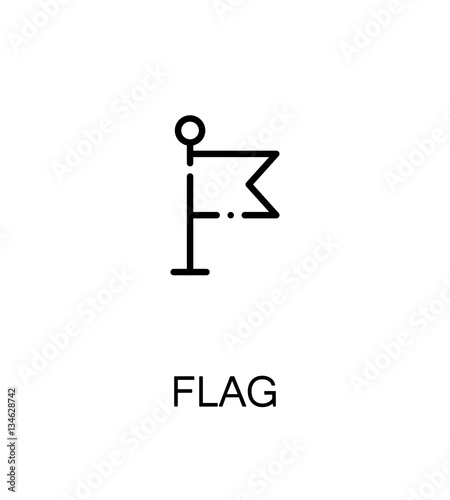 Flag flat icon