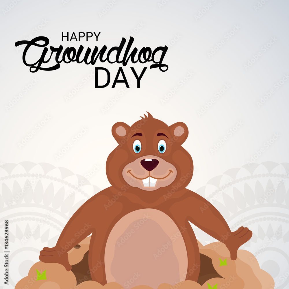 Happy Groundhog Day. Happy Groundhog Day.