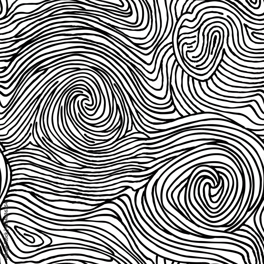 Abstract swirl line doodle seamless pattern. Wooden wave texture Abstract swirl line doodle seamless pattern. Wooden wave texture