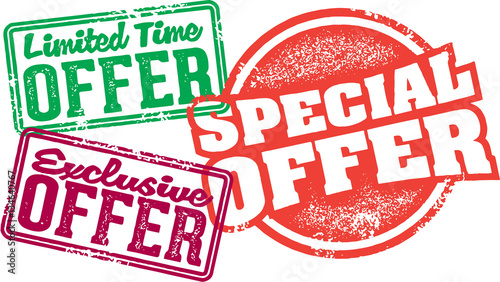 Special Limited Offer Stamps