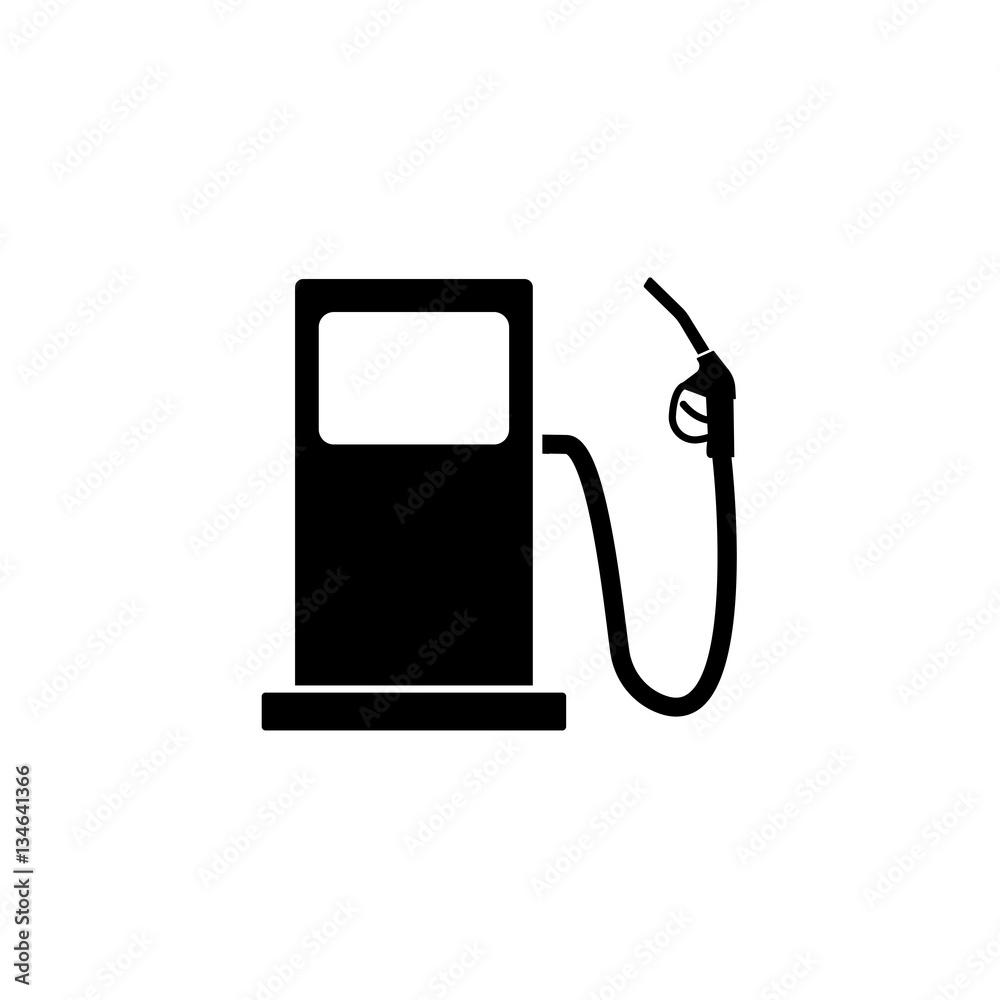 Gas station solid icon, fuel and refill sign, vector graphics, a filled pattern on a white background, eps 10. Gas station solid icon, fuel and refill sign, vector graphics, a filled pattern on a white background, eps 10.