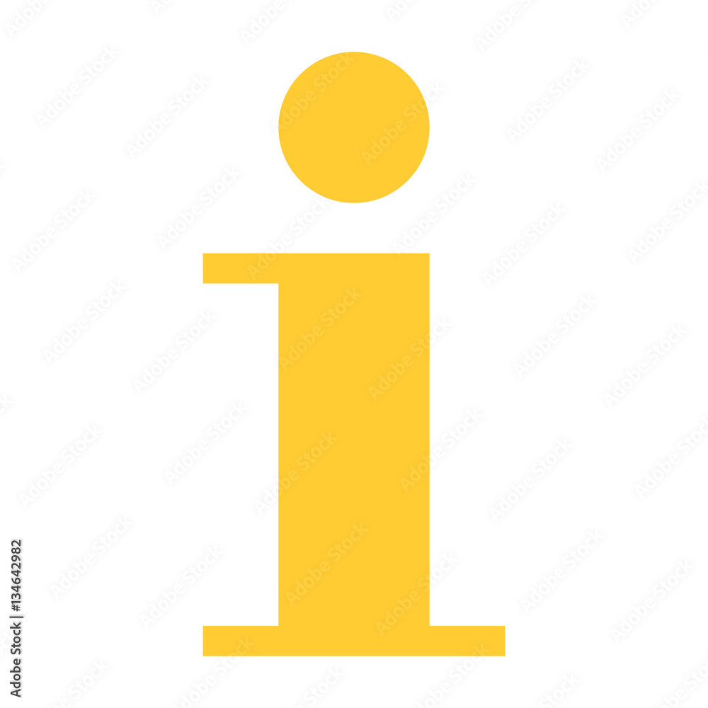 Flat information icon info sign help button Flat information icon info sign help button