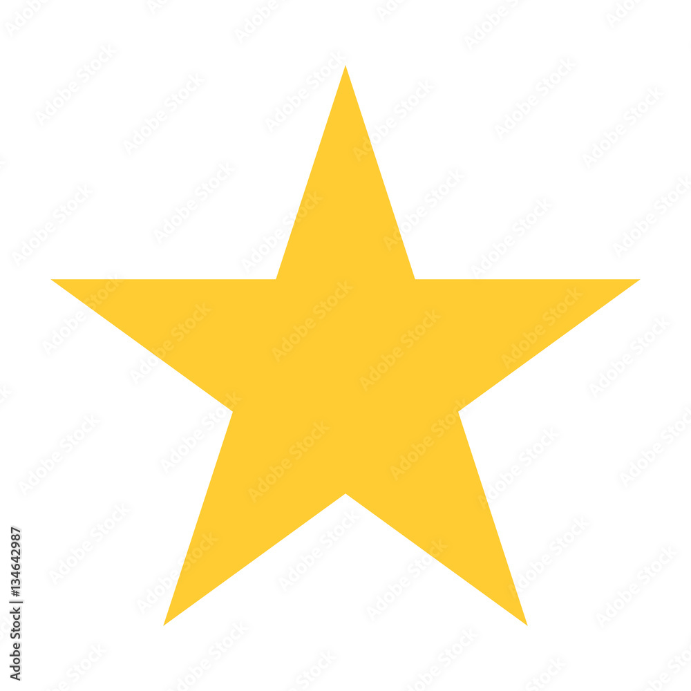 Flat star icon favorite sign bookmark button Flat star icon favorite sign bookmark button