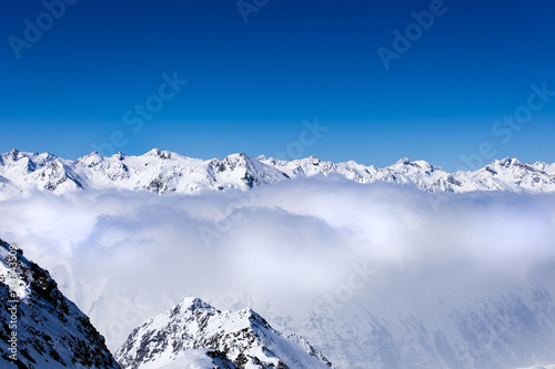 Panoramic view of the alps © JackStock