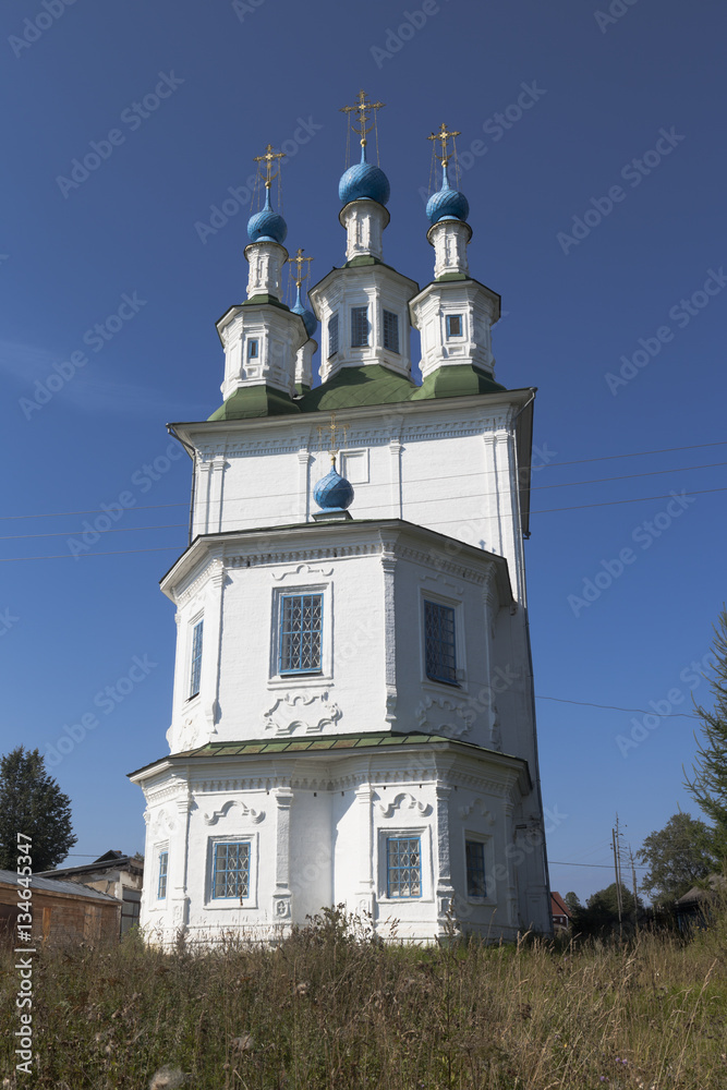 Holy Trinity Church in the town of Totma, Vologda Region, Russia