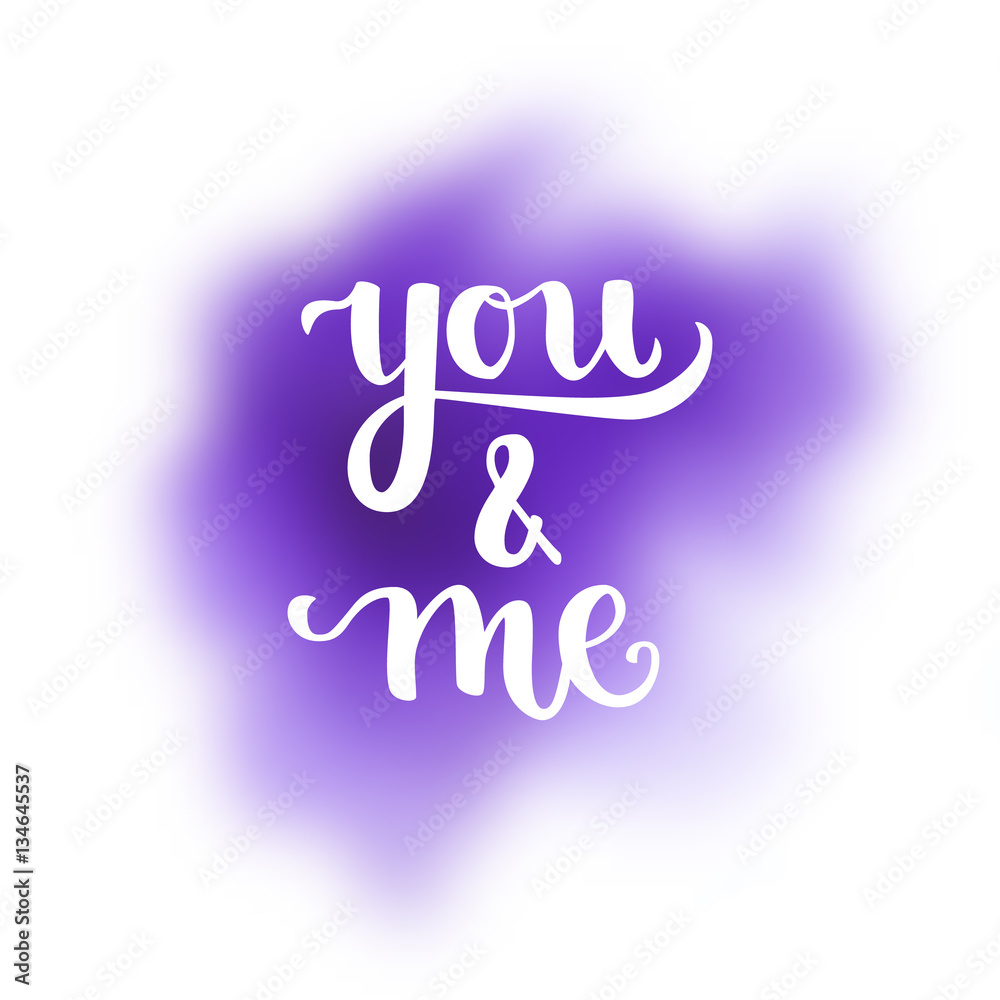 Romantic Typographic poster Romantic Typographic poster