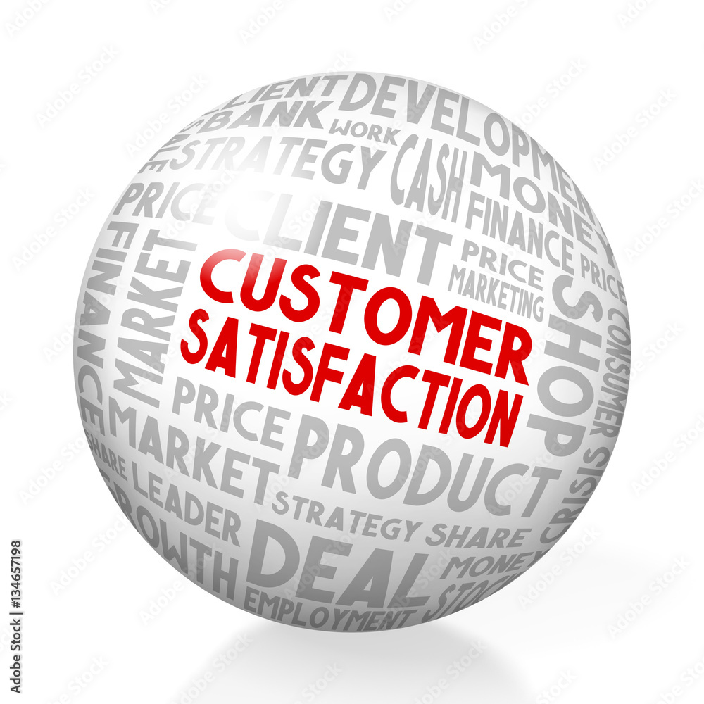 Customer satisfaction concept Customer satisfaction concept
