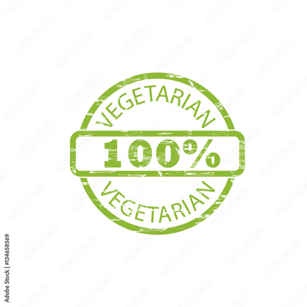 VEGETARIAN stamp sign VEGETARIAN stamp sign