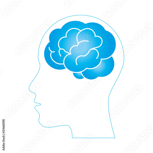 brain storming isolated icon vector illustration design