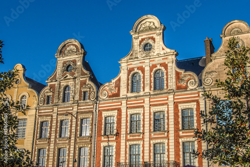 Façades et Maison urbaines des Flandres, Arras, France photo