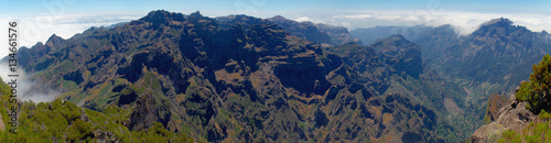 Madeira Pico Ruivo Pico das Torres Panorama