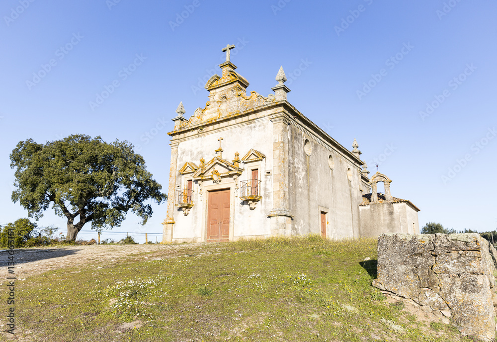 Capela do Calvário church in Amieira do Tejo, Nisa, district of Portalegre, Portugal
