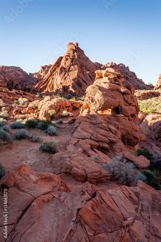 Mouse s Tank Trail  Valley of Fire State Park  Nevada  USA