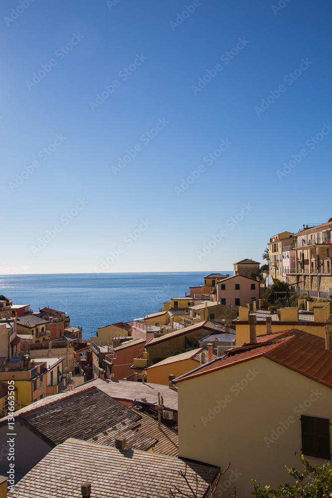 Sea views from Riomaggiore