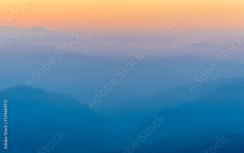 Himalaya at sunrise