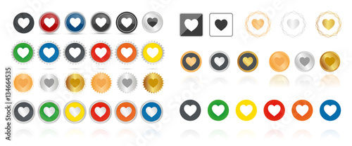 Pokale - Button Set