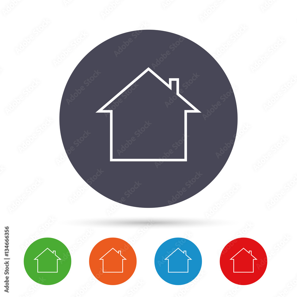 Home sign icon. Main page button. Navigation. Home sign icon. Main page button. Navigation.