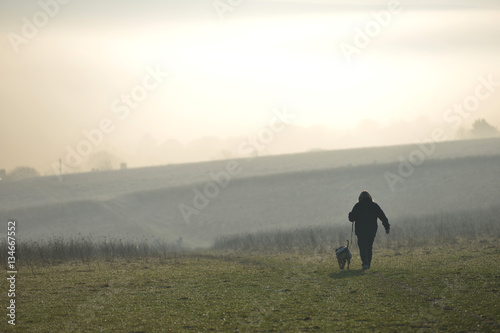 Dog walker © Peter Cripps