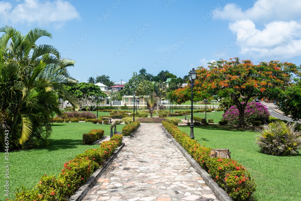 public park in Petit Canal, Guadeloupe