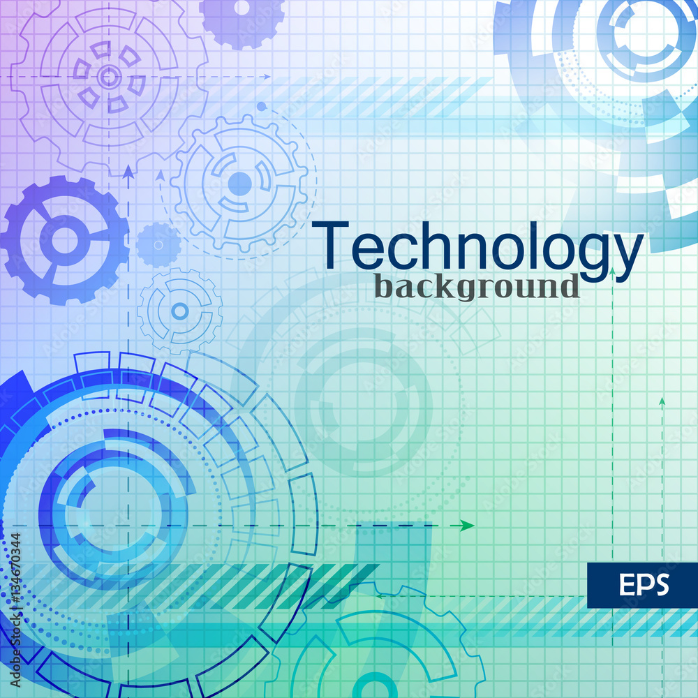 Abstract technology background