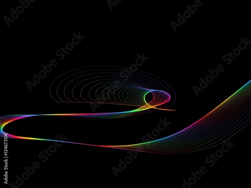 Abstract background image made on black base