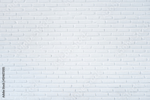 White brick wall background and textured