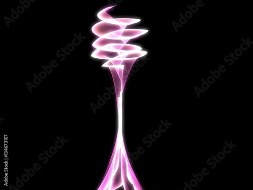 Abstract background image made on black base