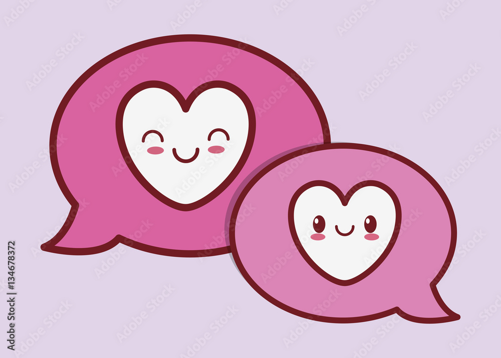 valentines day related kawaii style icon image vector illustration design 