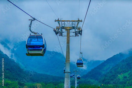 The Sun Moon Lake Ropeway is a scenic gondola cable car service that connects Sun Moon Lake with the Formosa Aboriginal Culture Village theme park.