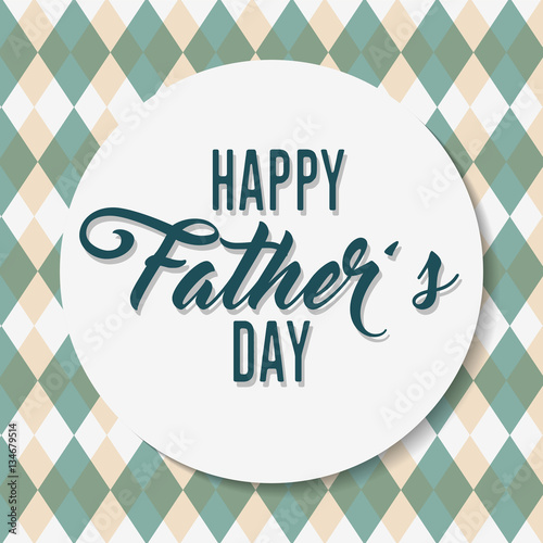 happy fathers day letters emblem and related icons image vector illustration design 