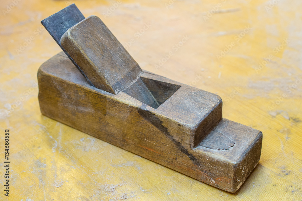Old primitive tool for wood working Old primitive tool for wood working