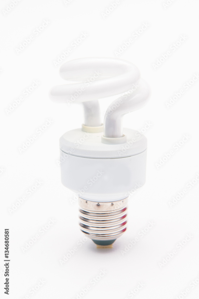 light bulb isolated on white background