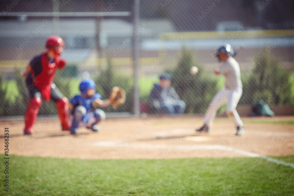Baseball blur background