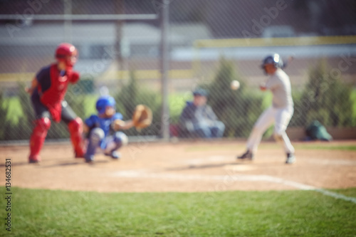 Photography Baseball blur background