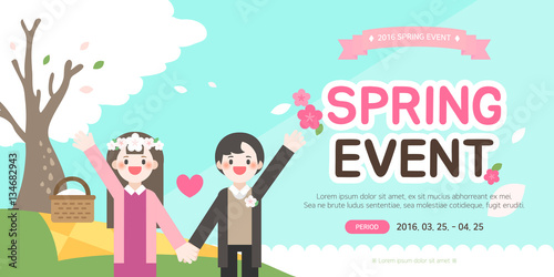 Spring Event Template