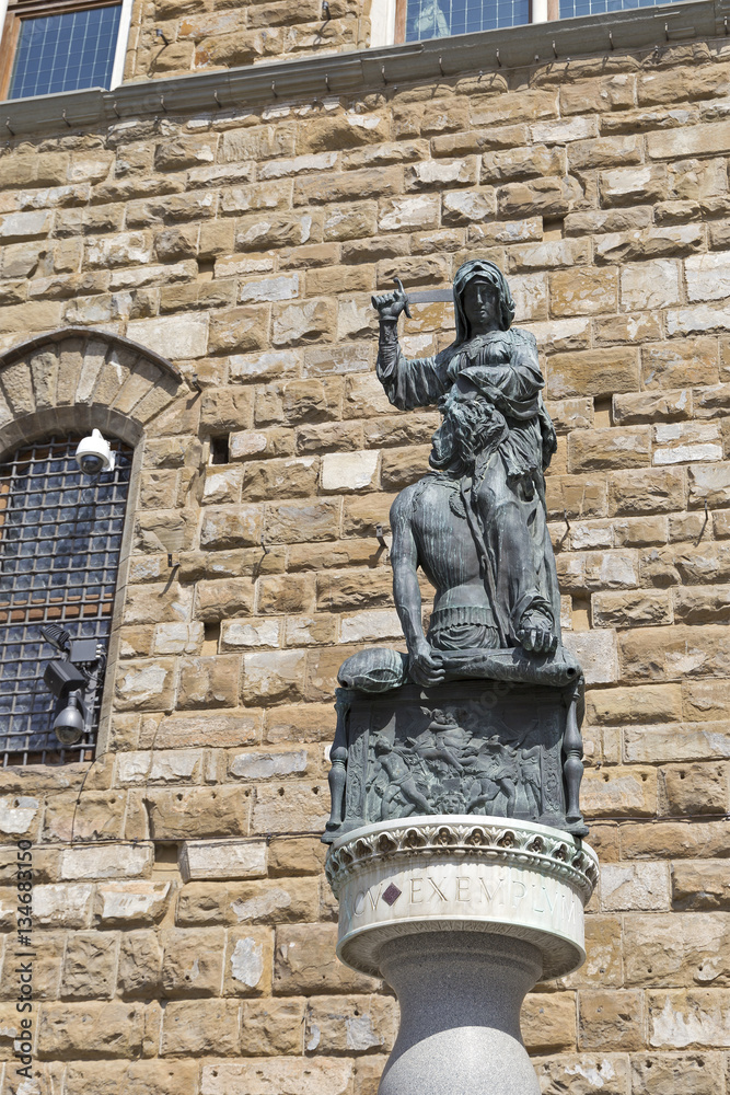 Judith and Holofernes in Florence, Italy